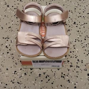 Livie & Luca Athena Sandal Rose Gold Size 7